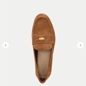 Veronica Beard Women’s Penny Suede Loafer Hazelwood